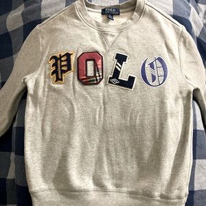 BOYS SIZE M (10-12) RALPH LAUREN SWEAT SHIRT
